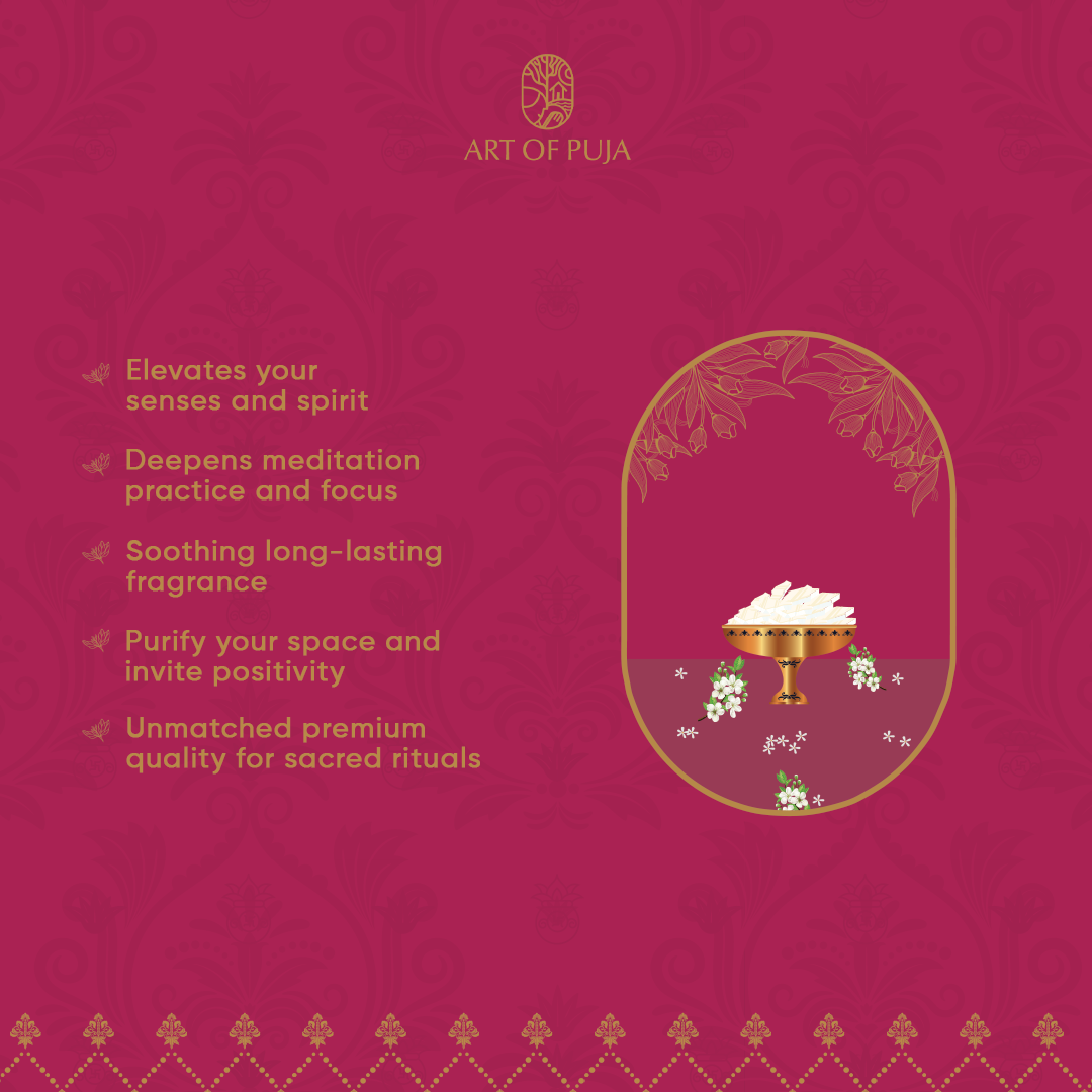 Bhimseni Camphor – Jasmine Infused