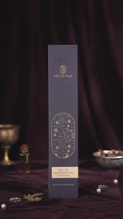 Aquilaria Wood Chips Artisanal Incense Sticks. Tara ( तारा )