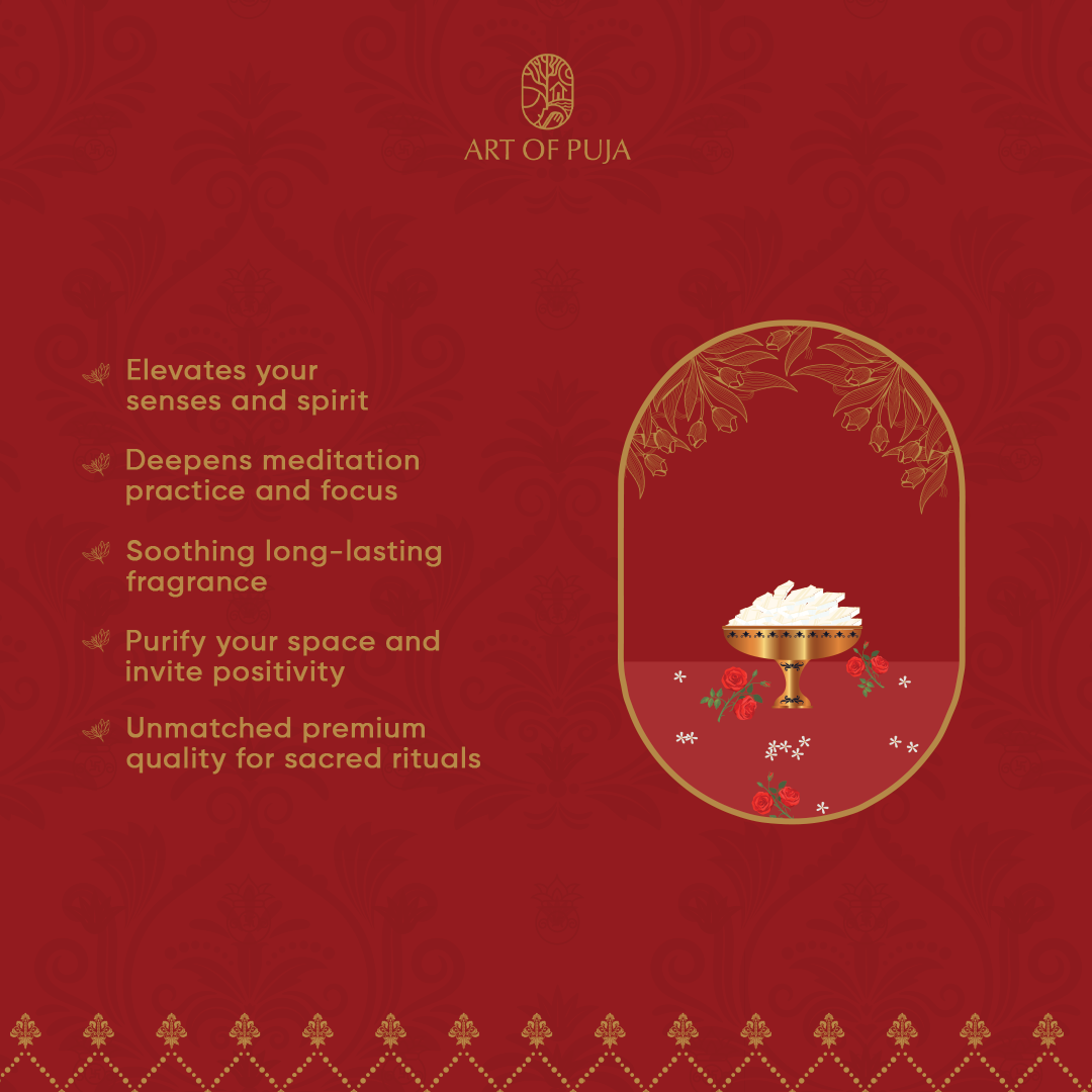 Bhimseni Camphor – Rose Infused