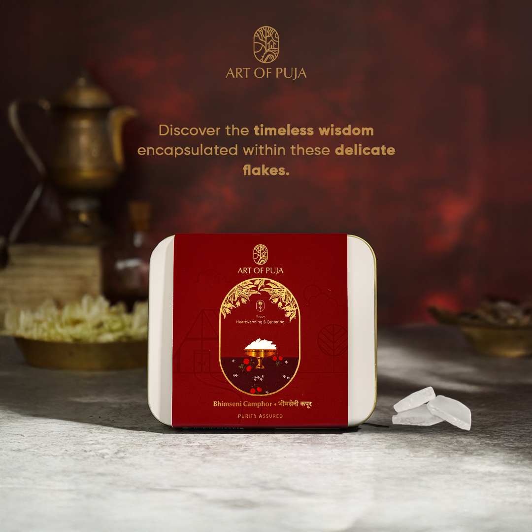 Bhimseni Camphor – Rose Infused