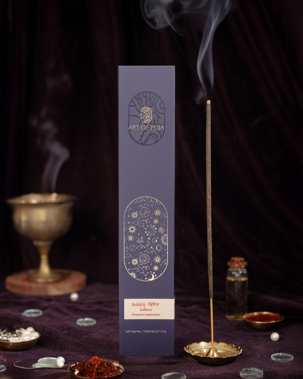 Saffron Artisanal Incense Sticks