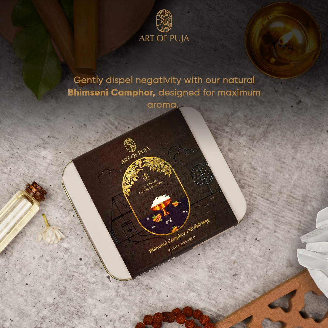 Bhimseni Camphor – Sandalwood Infused