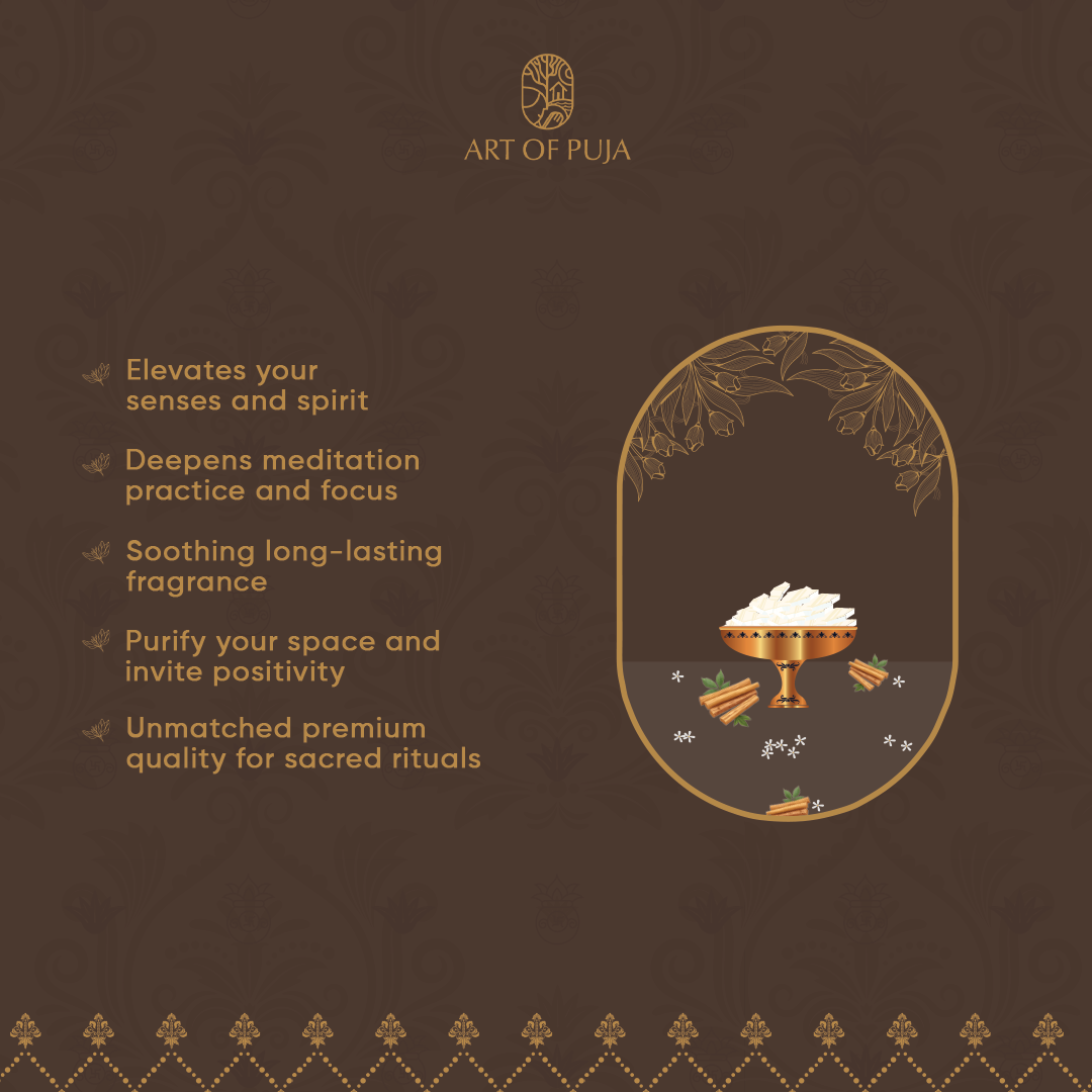 Bhimseni Camphor – Sandalwood Infused