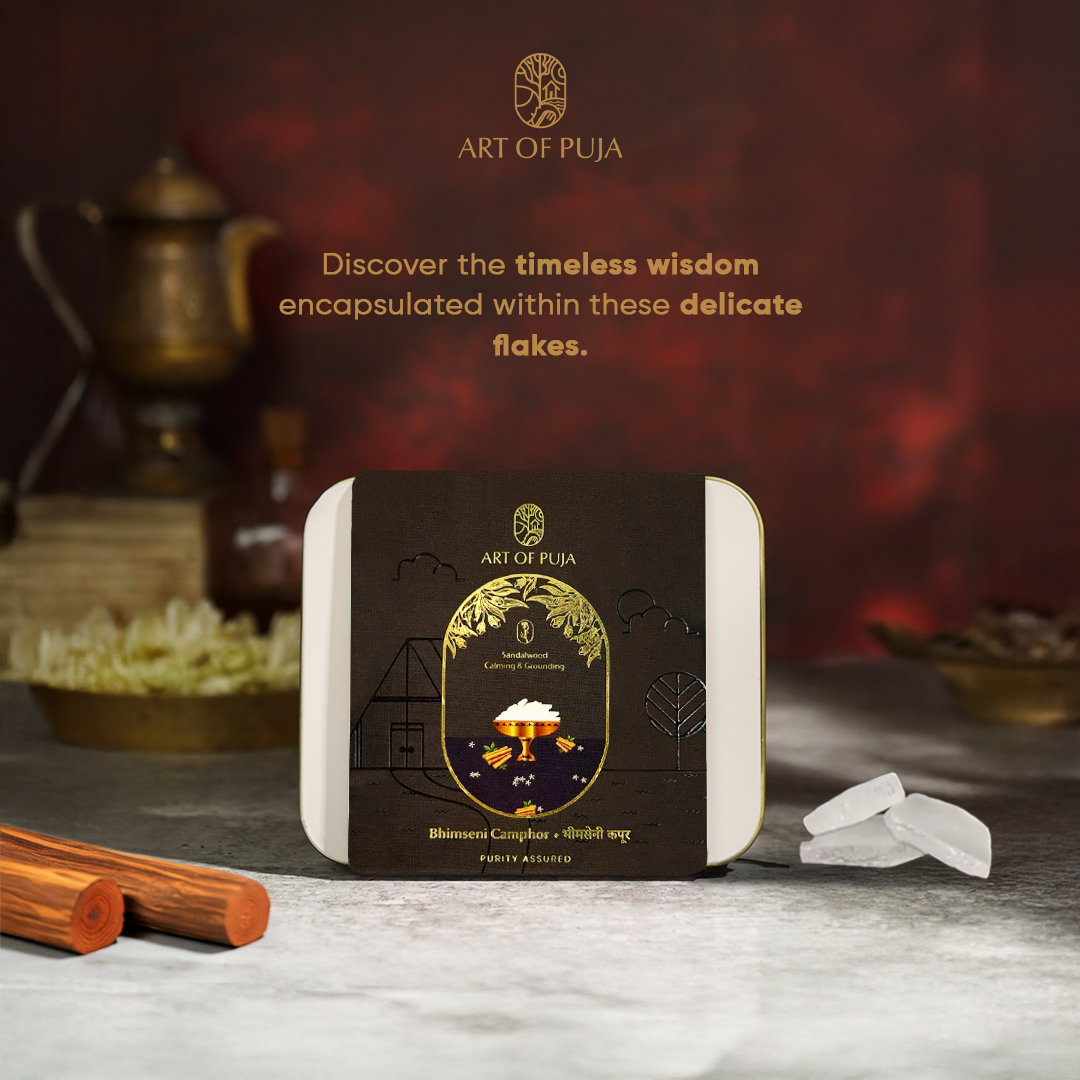 Bhimseni Camphor – Sandalwood Infused